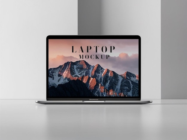 Photo a laptop with a laptop that says quot laptop quot on it