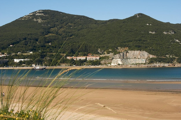 Photo laredo beach in summer