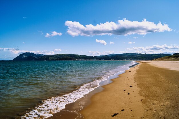 Laredo beach view un summer