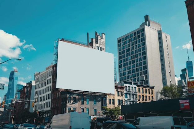 Фото Большой билборд в нью-йорке