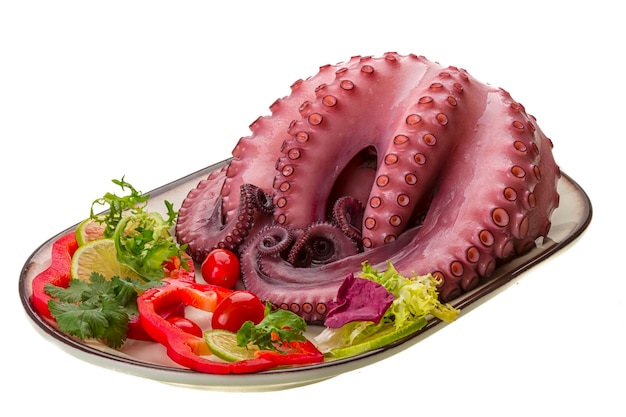 큰 삶은 문어