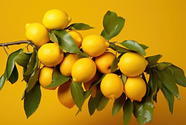 large bunch of yellow fruit