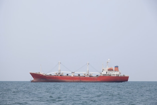 Large cargo ship