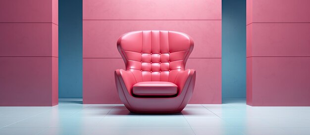 Large chair rendered in