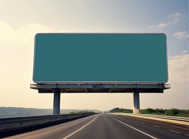 large empty billboard