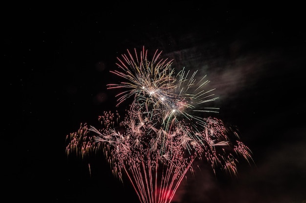 夜の花火