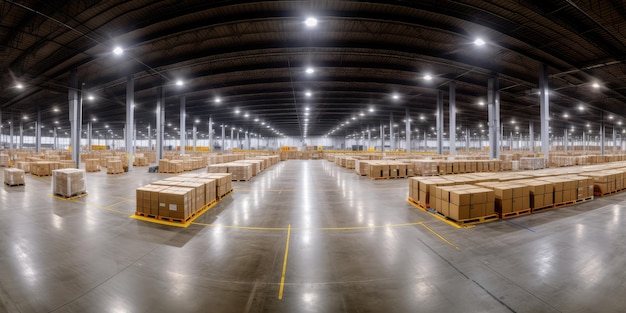 Large mail order firm shipping center or logistics center