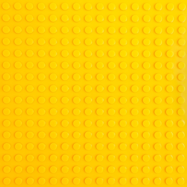 Large panel of childrens plastic constructor closeup