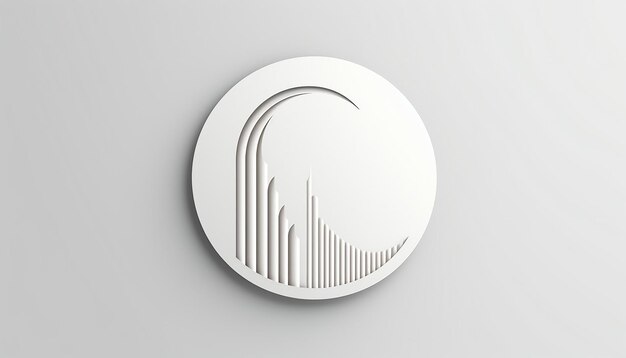 large round logo simplistic muslim