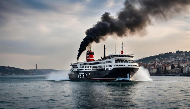 a large ship with the word  groters  on the front