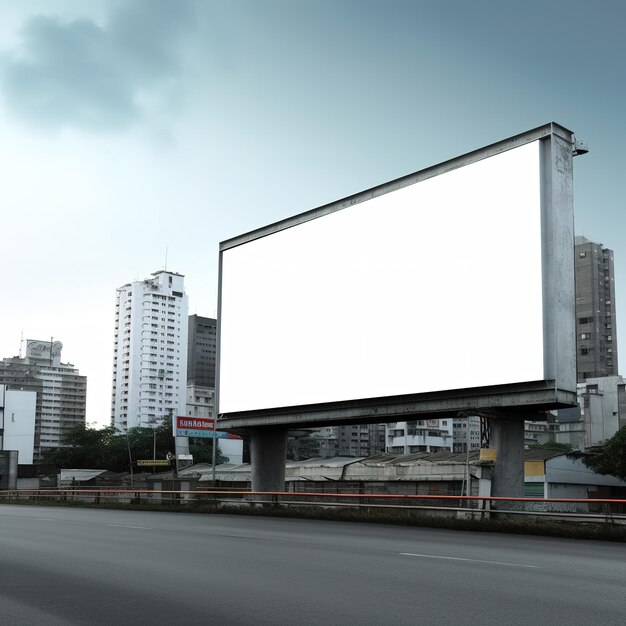 large sign mockup