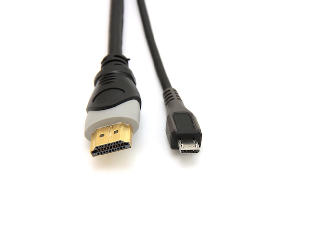 Large and small hdmi cable