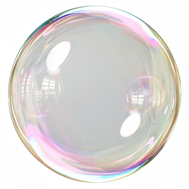 large soap bubble
