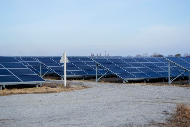 Large Solar Panels Solar Power Plants Green energy power Solar energy generation