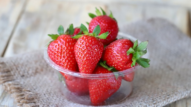 Large strawberries