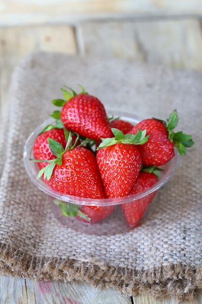 Large strawberries