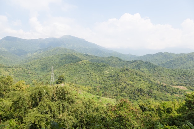 Large transmission towers