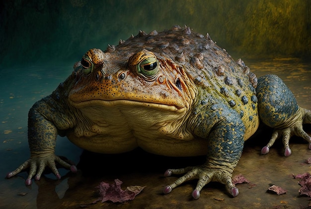 A large ugly frog called a bufo