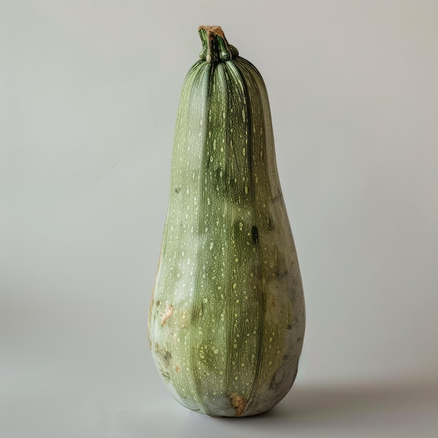 색 배경 에 있는 큰 zucchini