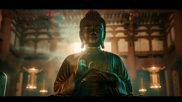 the largest Buddha Generative AI