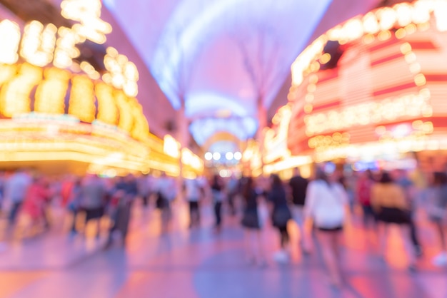 Las Vegas Blurred background night