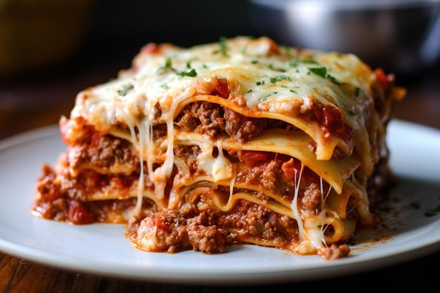 Lasagna Beef and Lots of Cheese