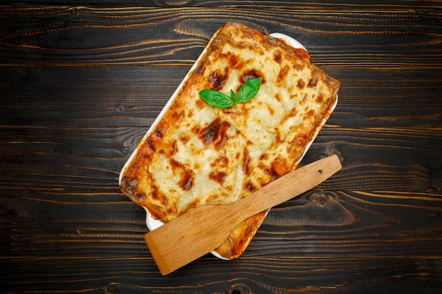 Lasagne in ovenschaal