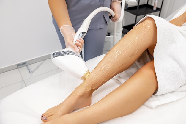 Photo laser epilation and cosmetology depilation