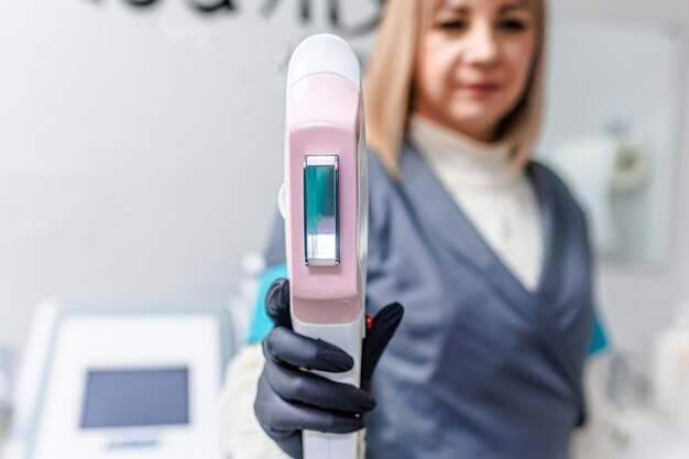 Laserapparaat voor haarverwijdering