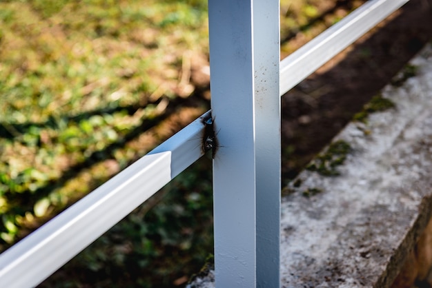 Lassen van metalen buizen voor hekwerk