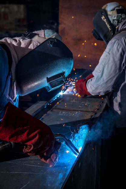 Lassers in de industrie