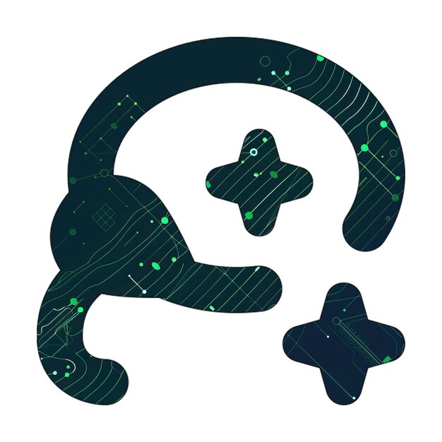 Лассо мерцает иконка зеленая технология текстура