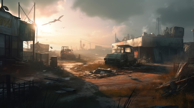 The last of us concept art