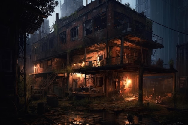 The last of us part 2 - abandoned city