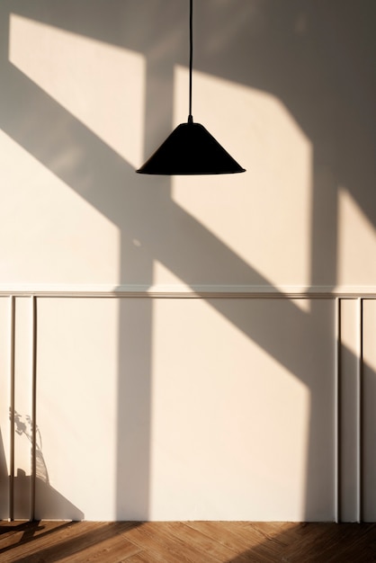 Late afternoon light on a beige wall