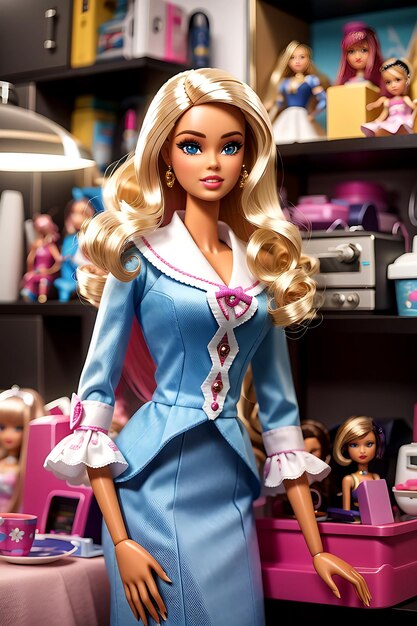 latest barbie ai generated