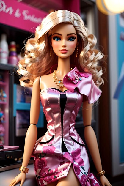 latest barbie ai generated