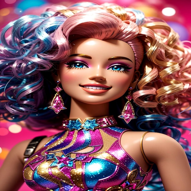 latest barbie ai generated