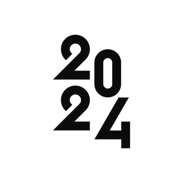 Latest simple 2024 year design template