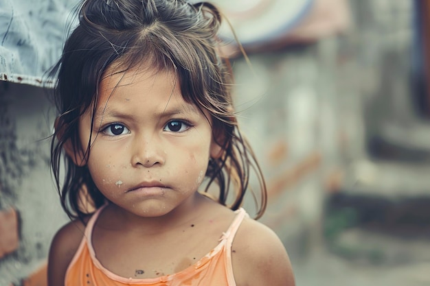 극심한 빈곤에 처한 라틴 아메리카 어린이들