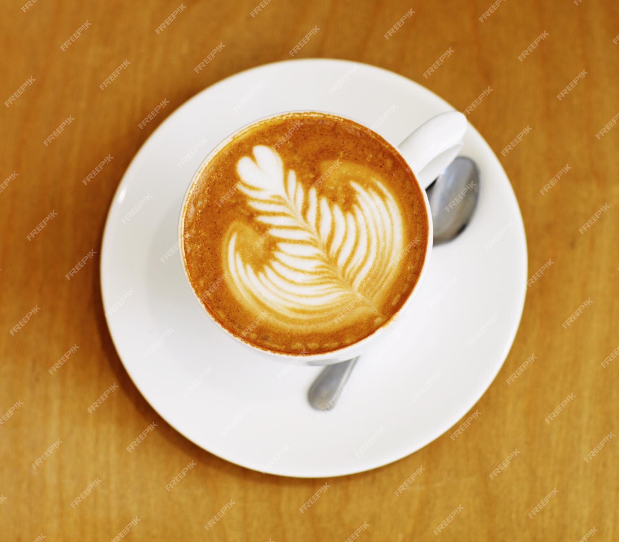 3D Coffee Mug of Cappuccino in a Creative & Aesthetic Wallart Art