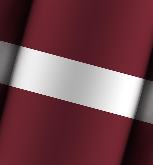 Latvia flag dramatic background full