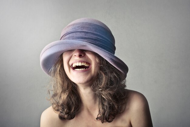 Laugh and a funny hat