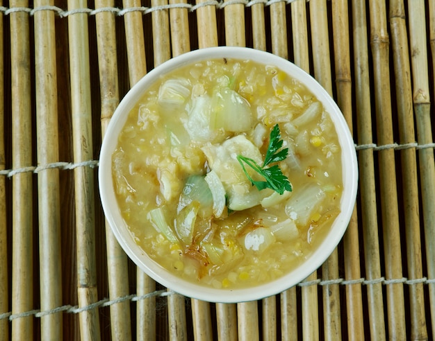 Lauki chana dal 북부 인도 요리