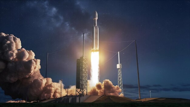 스타링크 4 유용 부하를 탑재한 Falcon 9이 Cape Canaveral 공군 기지에서 발사되었습니다.