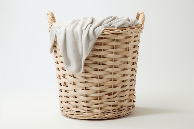 Laundry Basket with Transparent Background AI