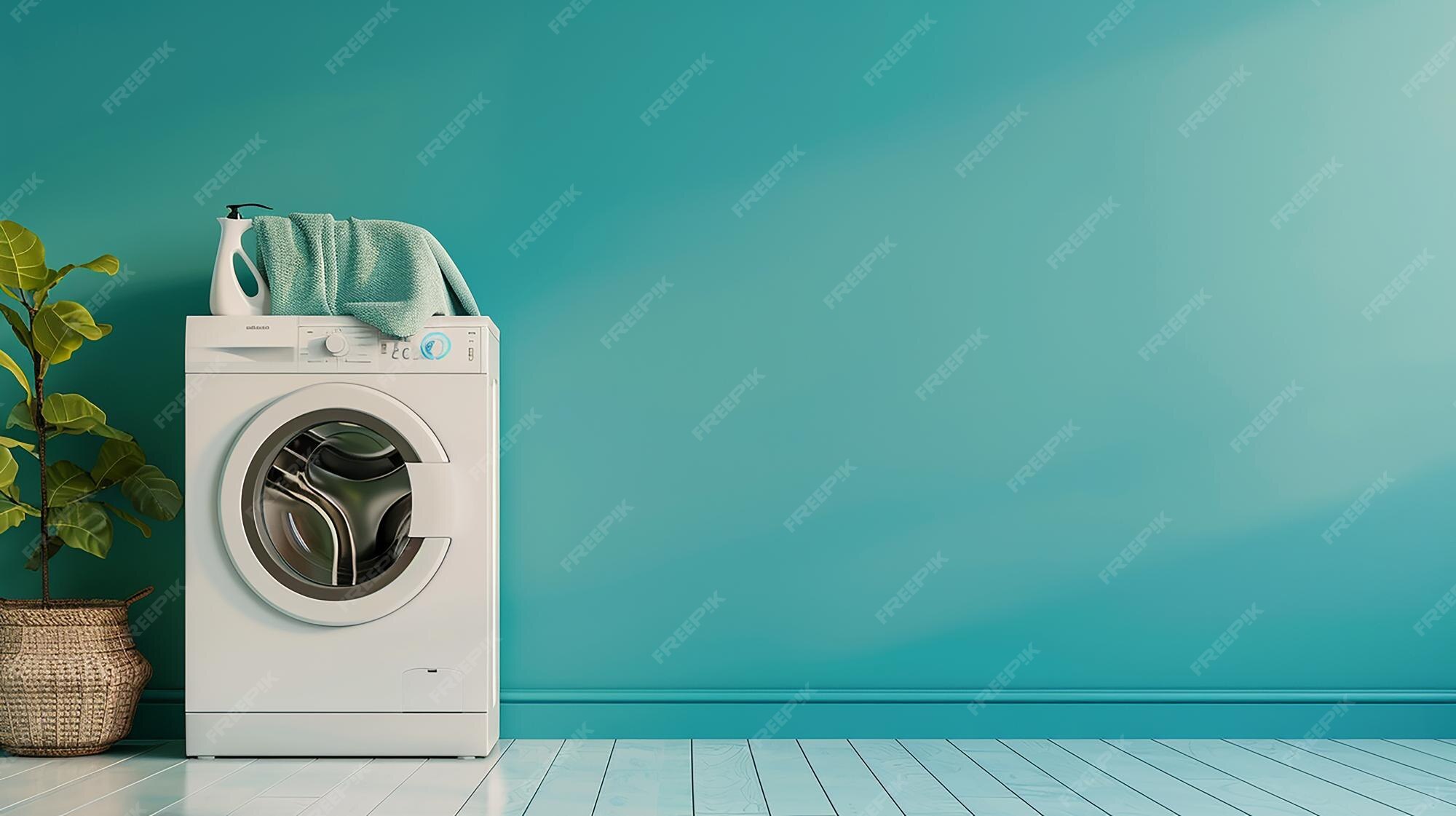 Premium Photo  Laundry Haven Interior with Washing Machine