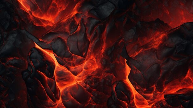 Lava Abstract Background