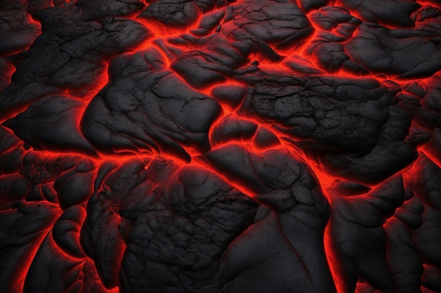 Lava Floor Texture Background Wallpaper Design