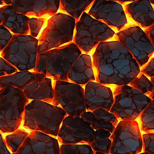 lava texture seamless pattern
